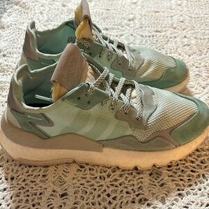 Size 8.5 Adidas Nite Jogger Sneakers.